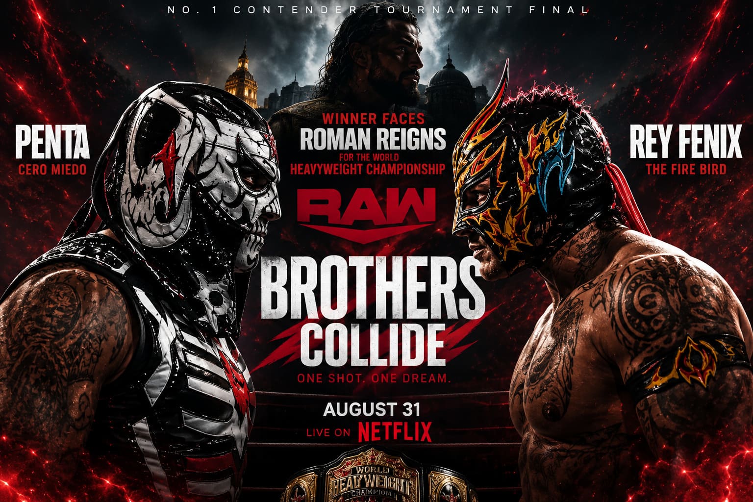 WWE Raw Predictions (Aug 31): Penta vs Rey Fenix Tournament Final Winner, Full Betting Odds, Analysis