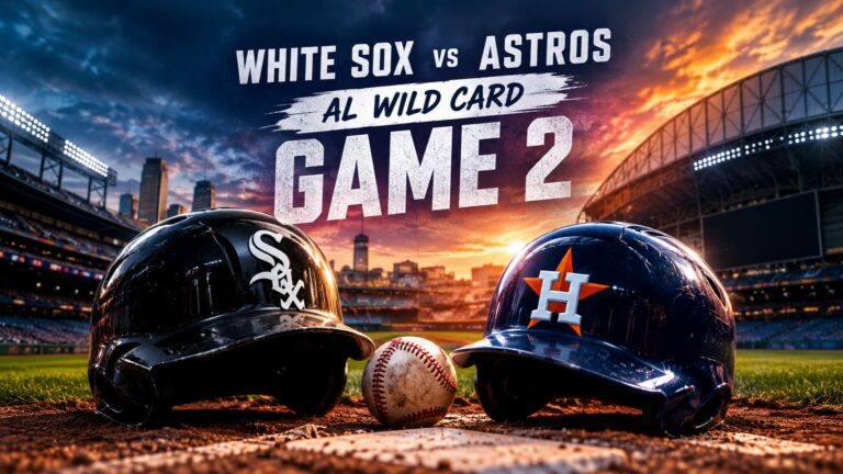 White Sox vs Astros Predictions, Betting Odds & AL Wild Card Game 2 Preview