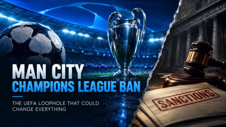 Man City Champions League Ban: Why Senior Figures Fear a Nightmare European Loophole Next Season