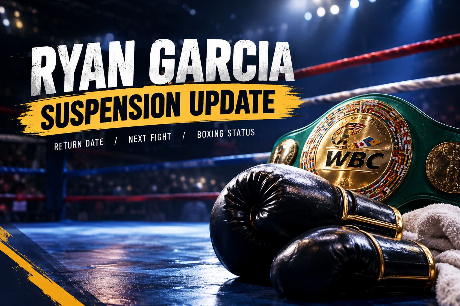 Ryan Garcia Boxing Suspension Update: When Will the Star Return to the Ring?