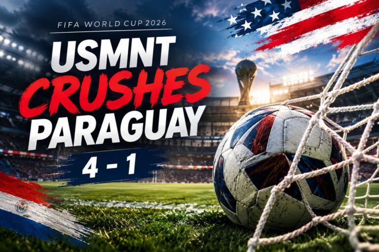 USMNT World Cup Statement: How Folarin Balogun Silenced The Critics Against Paraguay